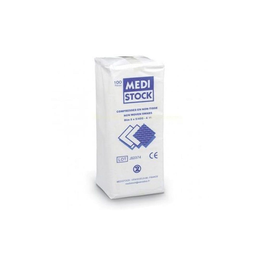 Compresses non tissées non stériles 40g - 5x5 cm